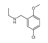 N-(5-chloro-2-methoxybenzyl)-N-ethylamine structure