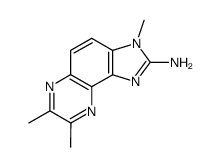 2-AMINO-3,7,8-TRIMETHYL-3H-IMIDAZO[4,5-F]QUINOXALINE structure