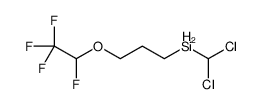 dichloromethyl-[3-(1,2,2,2-tetrafluoroethoxy)propyl]silane Structure