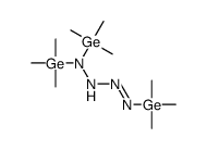 [[[2,2-bis(trimethylgermyl)hydrazinyl]diazenyl]-dimethylgermyl]methane Structure