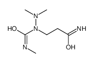 3-[dimethylamino(methylcarbamoyl)amino]propanamide Structure