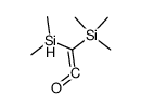 (trimethylsilyl)(dimethylsilyl)ketene结构式