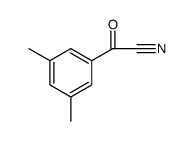 Benzeneacetonitrile, 3,5-dimethyl-α-oxo Structure