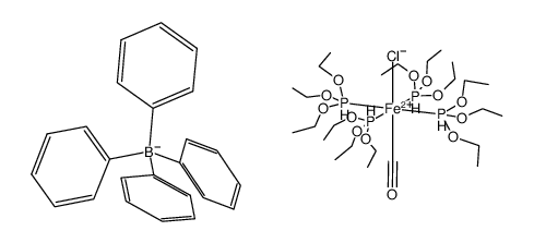 [Fe(Cl)(CO)(P(OEt)3)4]BPh4 Structure