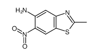 Benzothiazole, 5-amino-2-methyl-6-nitro- (6CI)结构式