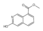 methyl 3-hydroxyisoquinoline-8-carboxylate Structure