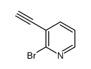 2-溴-3-乙炔基吡啶结构式