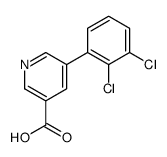 5-(2,3-dichlorophenyl)pyridine-3-carboxylic acid Structure