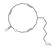 3-(7,10)hexadecadienyl-4-hydroxy-2-butenolide结构式