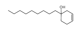 1-nonylcyclohex-3-enol Structure