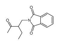 2-(2-ethyl-3-oxobutyl)isoindole-1,3-dione结构式