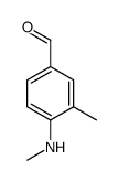 4-Methylamino-3-methylbenzaldehyde结构式