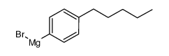 4-N-PENTYLPHENYLMAGNESIUM BROMIDE Structure