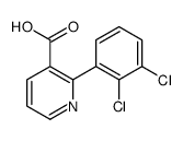 2-(2,3-dichlorophenyl)pyridine-3-carboxylic acid结构式