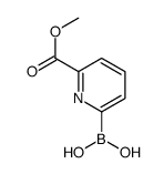 (6-(METHOXYCARBONYL)PYRIDIN-2-YL)BORONIC ACID图片