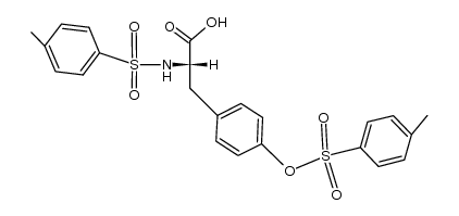 Ts-Tyr(Ts)-OH Structure