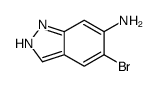 5-Bromo-1H-indazol-6-amine structure