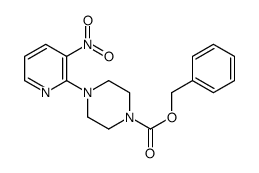 benzyl 4-(3-nitropyridin-2-yl)piperazine-1-carboxylate Structure