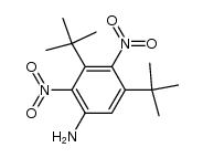 3,5-Di-t-butyl-2,4-dinitroanilin Structure