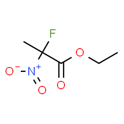 Propanoic acid, 2-fluoro-2-nitro-, ethyl ester (9CI)结构式