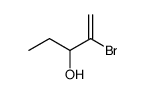 2-bromo-1-penten-3-ol Structure