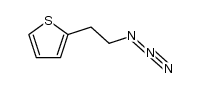 2-(2-azidoethyl)thiophene结构式