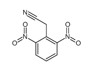 2-(2,6-dinitrophenyl)acetonitrile结构式