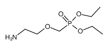 diethyl [(2-aminoethoxy)methyl]phosphonate Structure