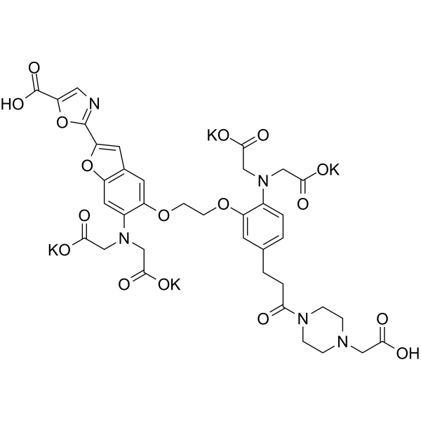 Fura PE-3 potassium salt结构式