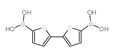 2,2'-BITHIOPHENE]-5,5'-DIYLDIBORONIC ACID Structure