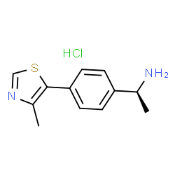 (S)-1-(4-(4Methylthiazol-5-yl)phenyl)ethan-1-amine HCl picture