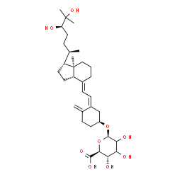 Secalciferol 3-Glucuronide Structure