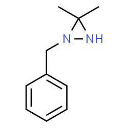 1-Benzyl-3,3-dimethyldiaziridine Structure