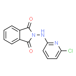 2-[(6-Chloro-2-pyridinyl)amino]-1H-isoindole-1,3(2H)-dione结构式