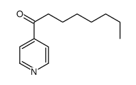 4-辛酰基吡啶结构式