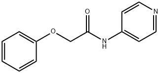 2-Phenoxy-N-(pyridin-4-yl)acetamide结构式