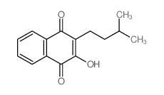 Hydrolapachol Structure