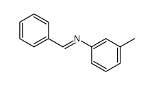 N-(3-methylbenzylidene)aniline结构式