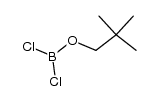 dichloro(neopentyloxy)borane Structure