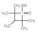 1-Hydroxy-2,2,3,4,4-pentamethylphosphetane 1-oxide structure