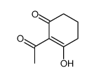 2-acetyl-3-hydroxycyclohex-2-en-1-one Structure