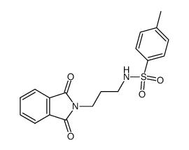 N-(N3-p-toluenesulfonyl)-3-aminopropylphthalimide Structure