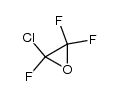 chlorotrifluoroethylene oxide Structure