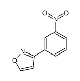 3-(3-nitrophenyl)-1,2-oxazole Structure