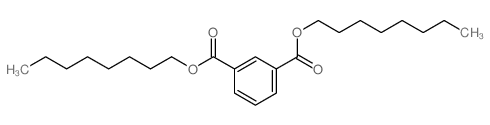 dioctyl benzene-1,3-dicarboxylate structure