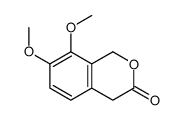 7,8-dimethoxy-1,4-dihydroisochromen-3-one结构式