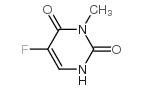 5-氟-3-甲基-1H-嘧啶-2,4-二酮结构式