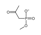 methoxy(2-oxopropyl)phosphinate Structure