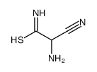 2-amino-2-cyanoethanethioamide结构式