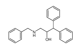 3-benzylamino-1,1-diphenyl-propan-2-ol Structure